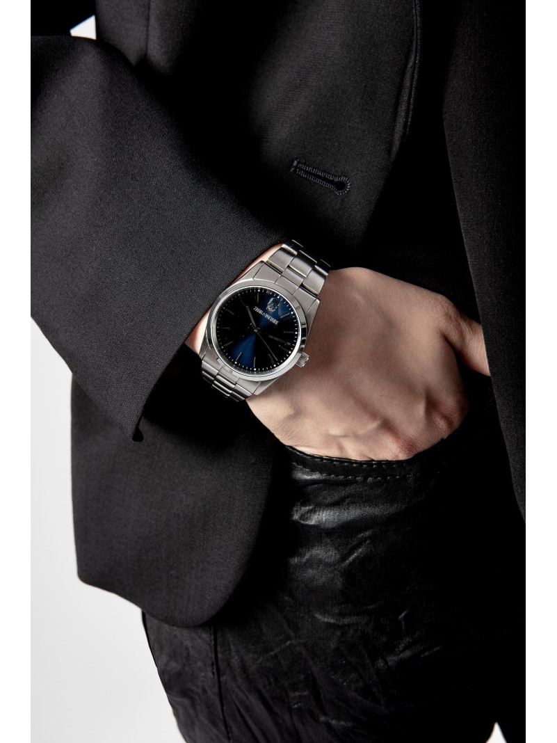 MONTRE ZADIG ET VOLTAIRE FUSION TÊTE DE MORT ZVF1410