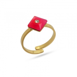 BAGUE ANARTXY AMELLE ROUGE...