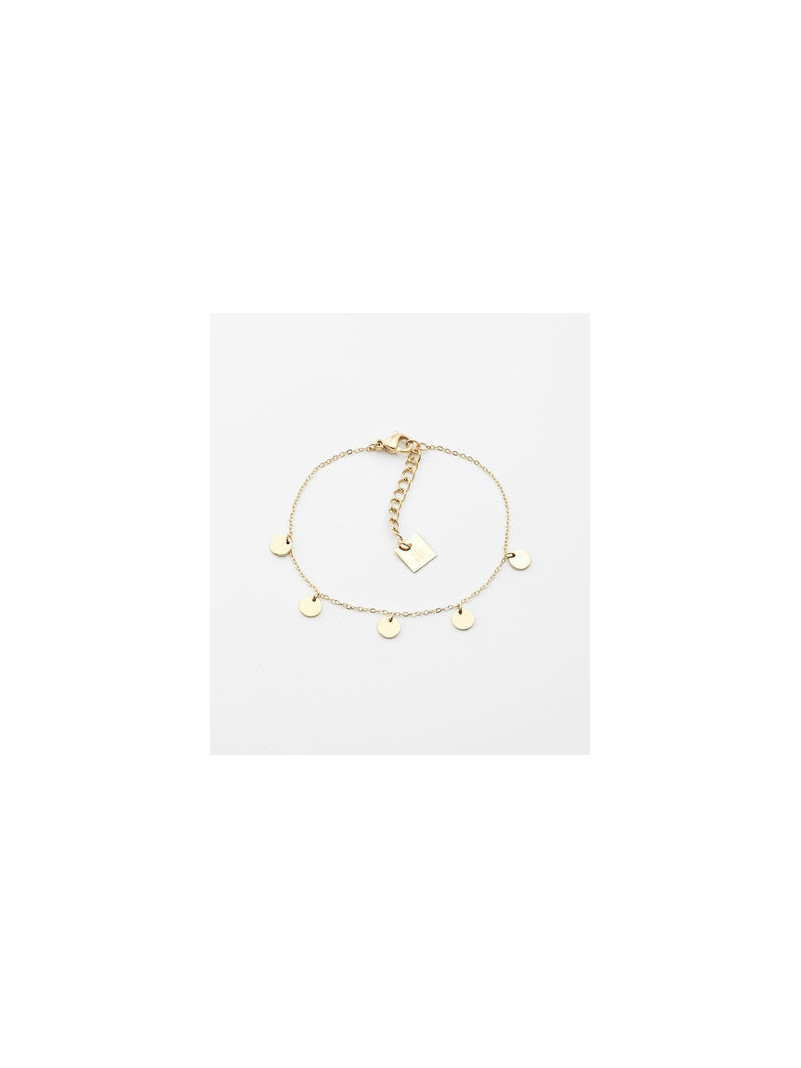 BRACELET ZAG CONFETTIS DORÉ