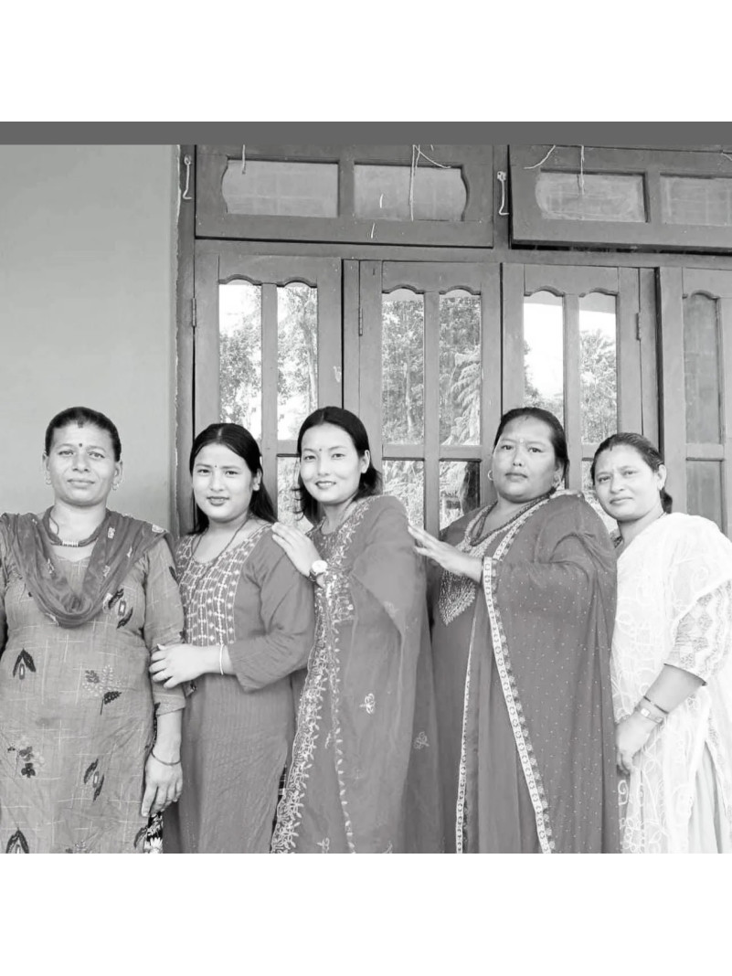 BRACELET NÉPALAIS BEIGE DORÉ A87