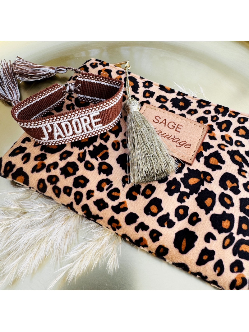 BRACELET JADORE MARRON