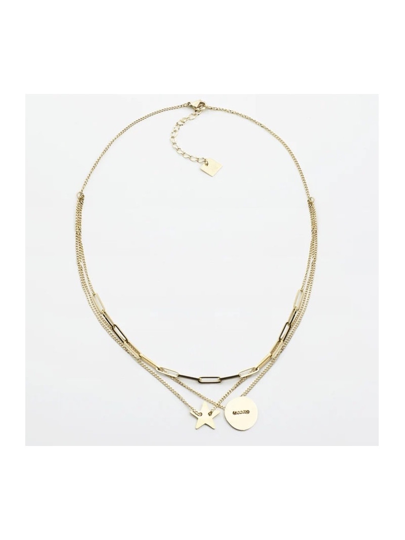 COLLIER ZAG STAR DORÉ