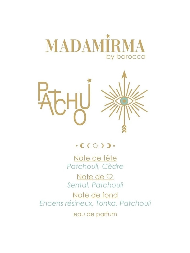 EAU DE PARFUM MADAMIRMA PATCHOULI 100ML