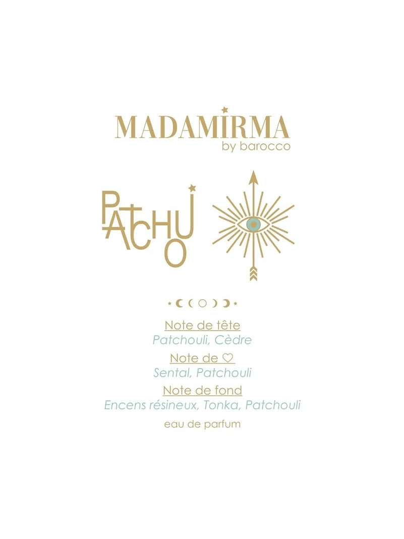 EAU DE PARFUM MADAMIRMA PATCHOULI 30ML