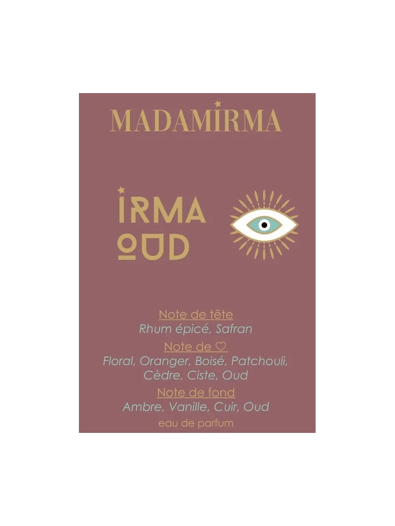 EAU DE PARFUM MADAMIRMA IRMA OUD 100ML