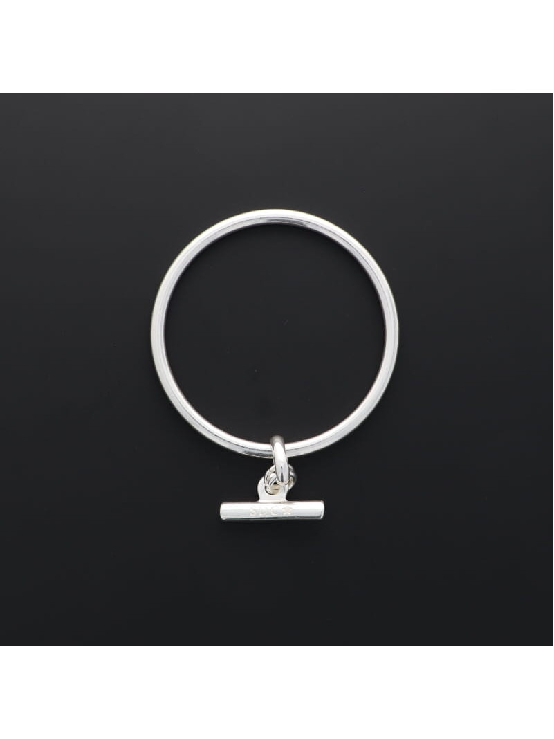 BRACELET SECRET DE CUIR JONC BARRE