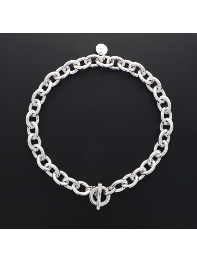 COLLIER SECRET DE CUIR CHAINE FORÇAT XXL