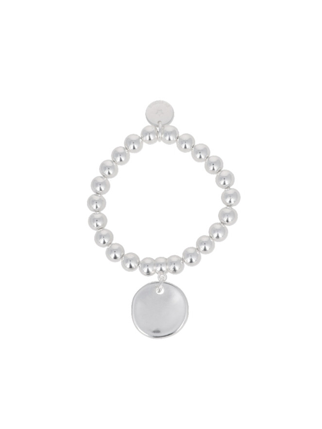 BRACELET SECRET DE CUIR BOULES PASTILLE 843