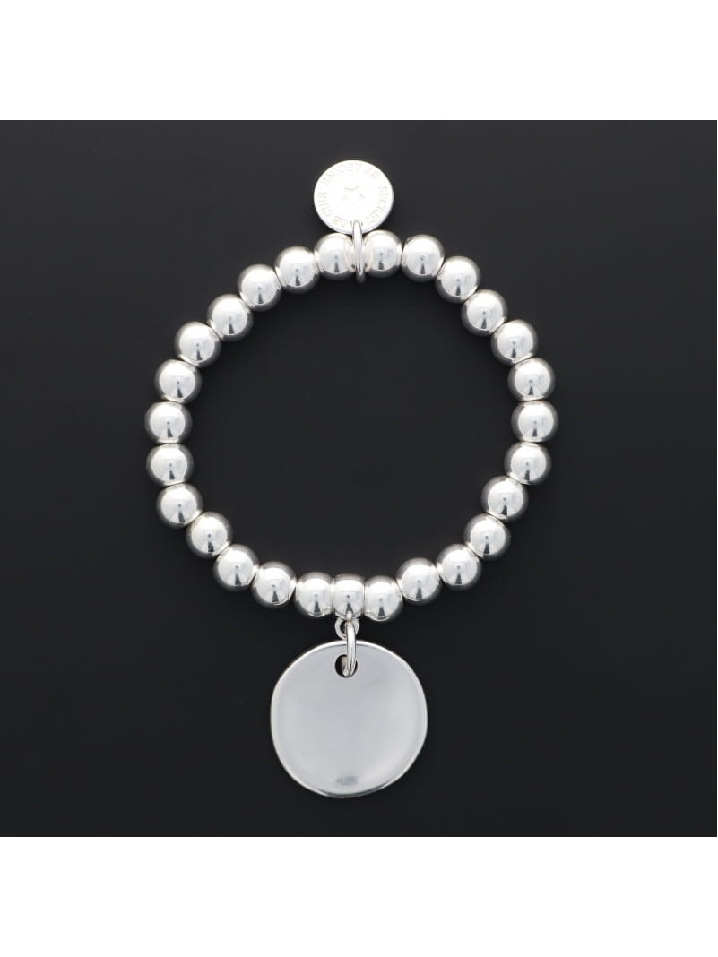 BRACELET SECRET DE CUIR BOULES PASTILLE 843