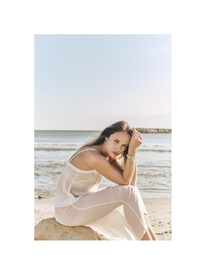 BRACELET BY GARANCE DONA MINA BLANC