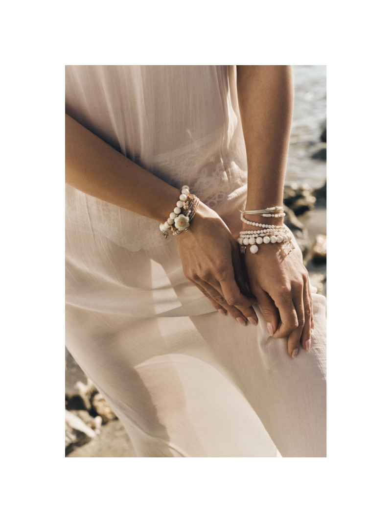 BRACELET BY GARANCE DONA MINA BLANC