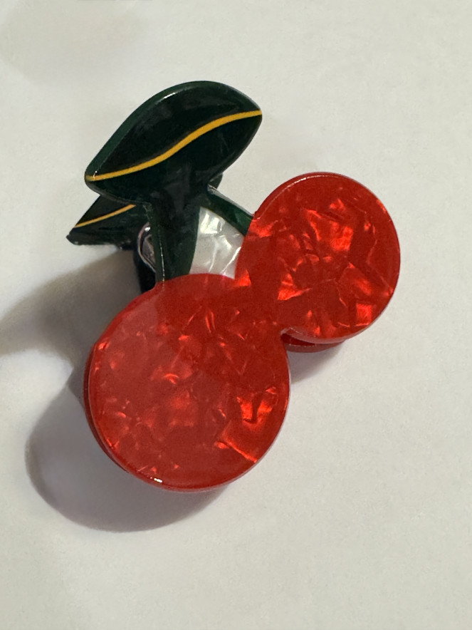 BARRETTE CERISES LOVE