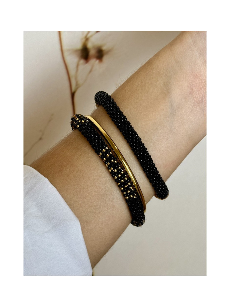 BRACELET NÉPALAIS NOIR N11