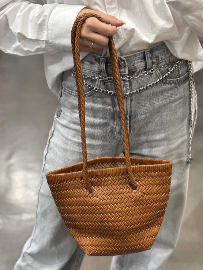 Sac cuir TRESSY COGNAC