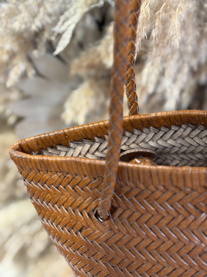 Sac cuir TRESSY COGNAC