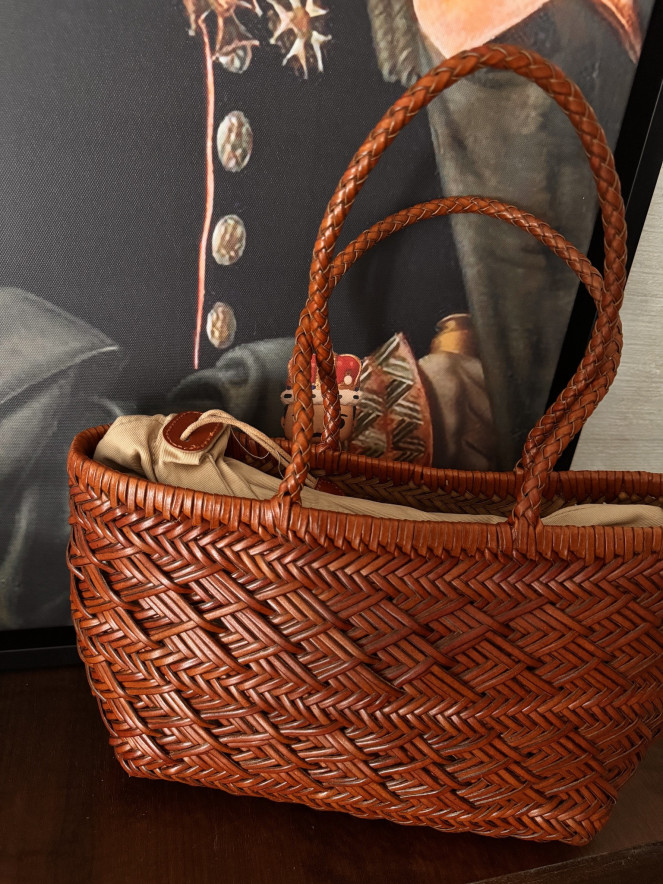 Sac cabas TRESSY MEDIUM COGNAC