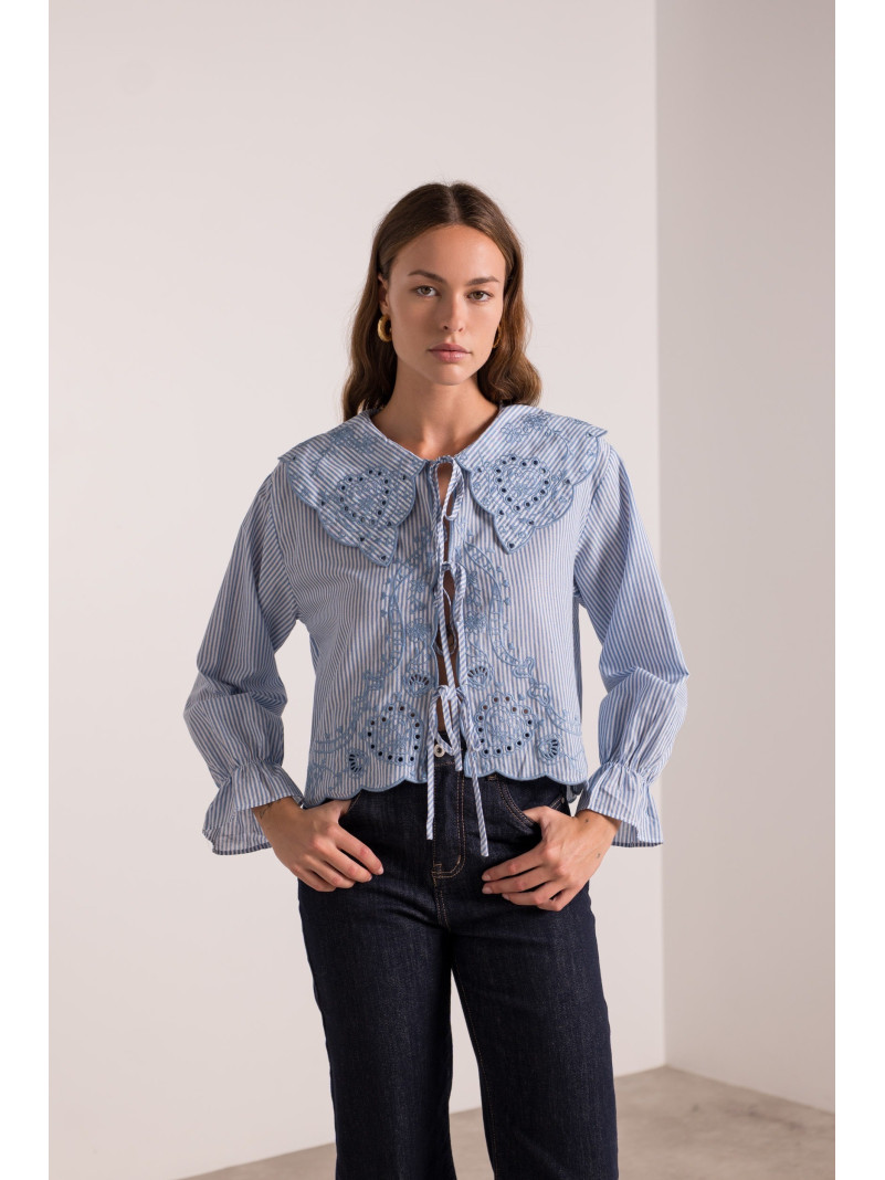 Blouse CLAUDINE Blue