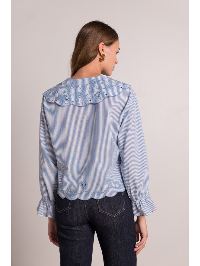 Blouse CLAUDINE Blue