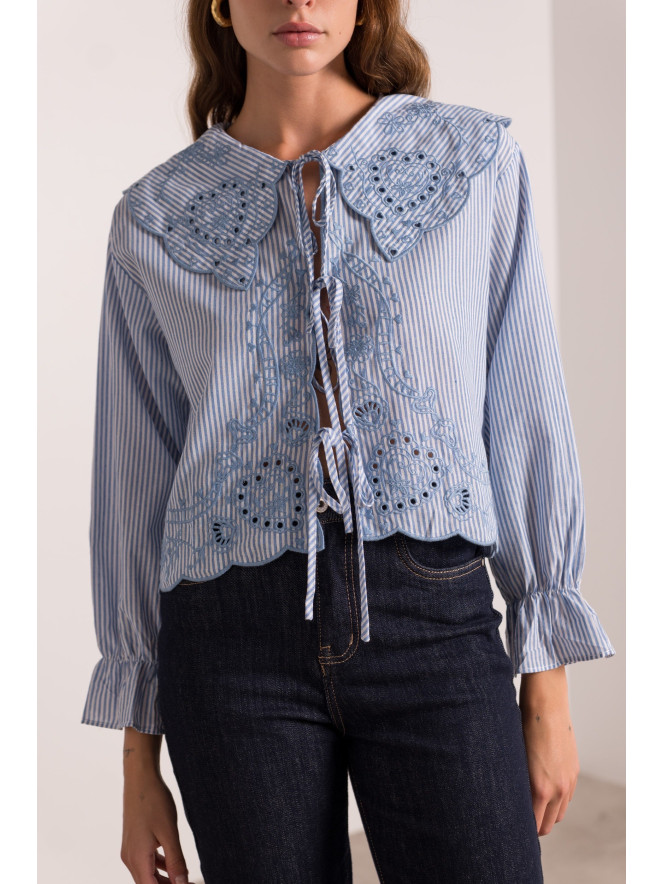 Blouse CLAUDINE Blue