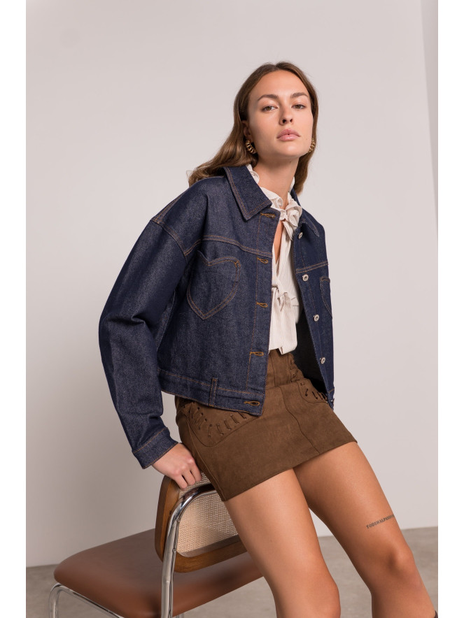 Veste MARION Bleu foncé