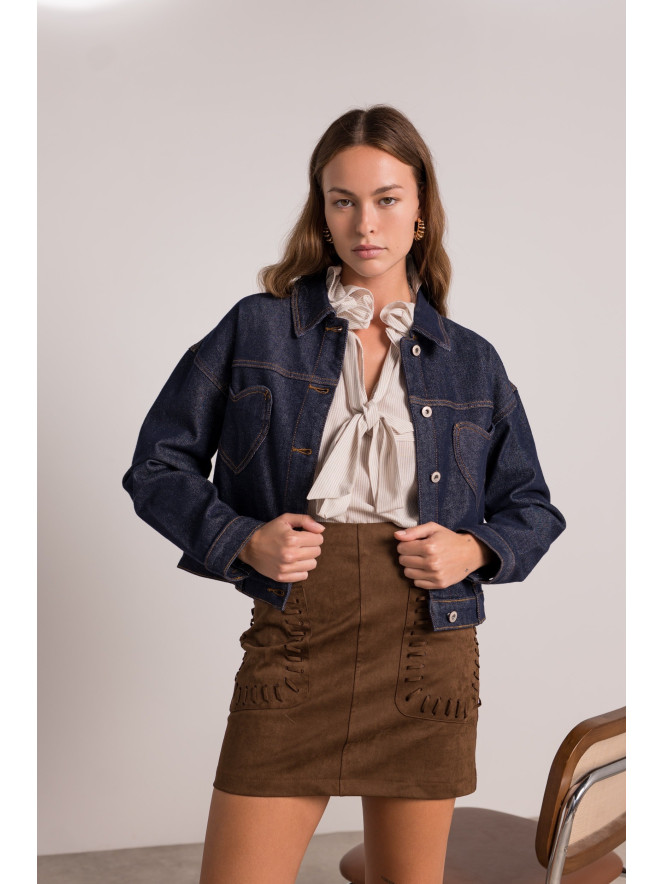 Veste MARION Bleu foncé