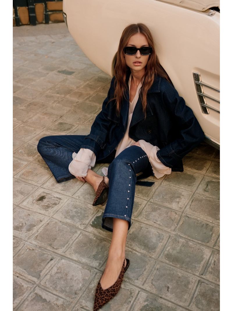 Pantalon jean MAELLE CLOU