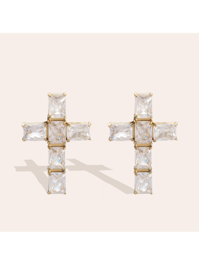 Boucles d'oreilles EMILIE CROIX