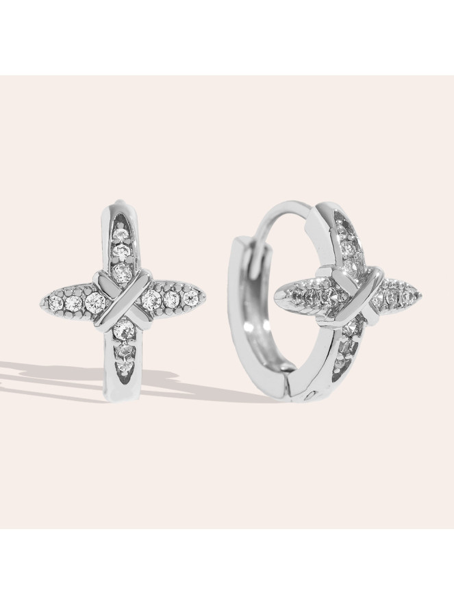 Boucles d'oreilles ELISE ARGENTÉ