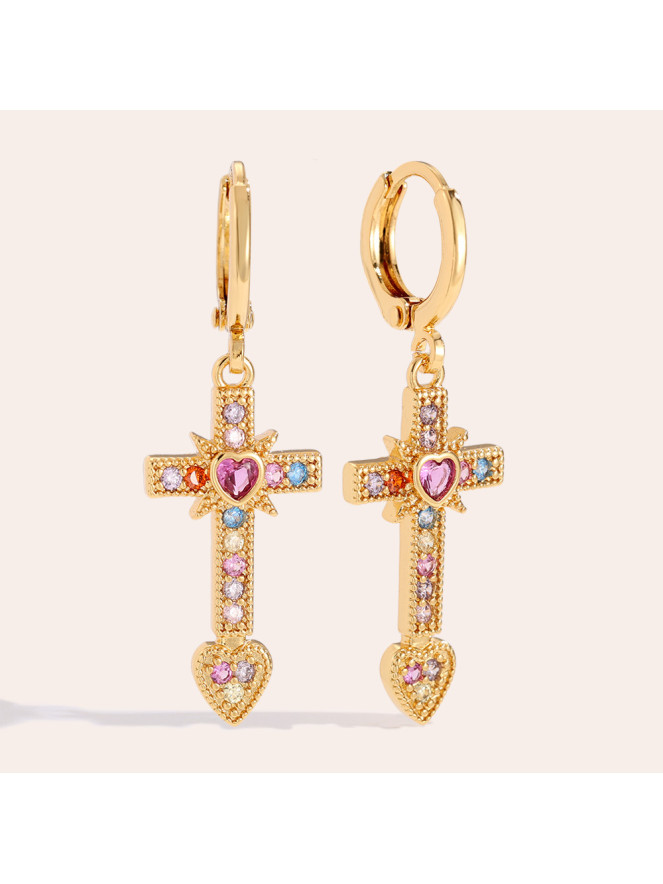 Boucles d'oreilles EMILIA CROIX MULTI