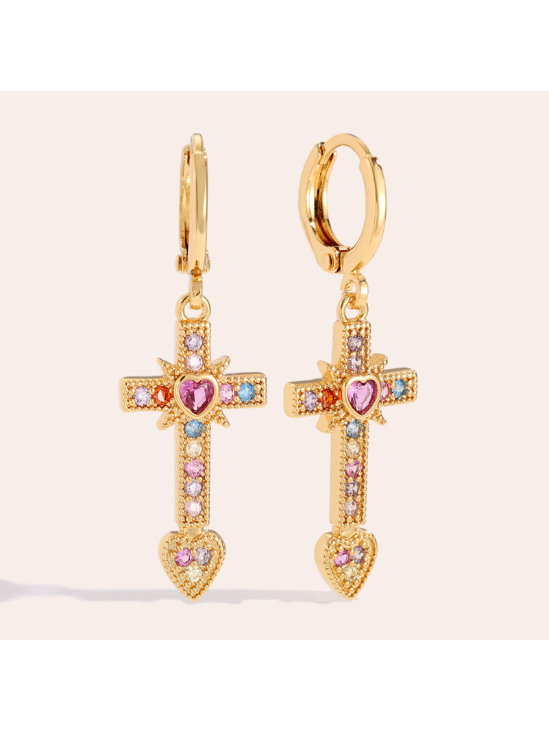 Boucles d'oreilles EMILIA CROIX MULTI