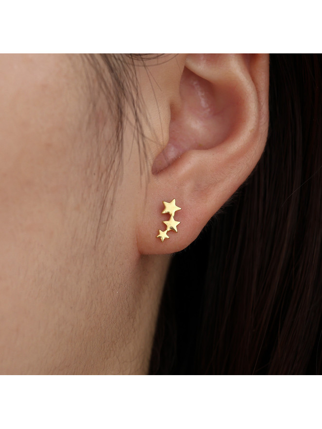 Boucles d'oreilles ÉTOILES TRIO