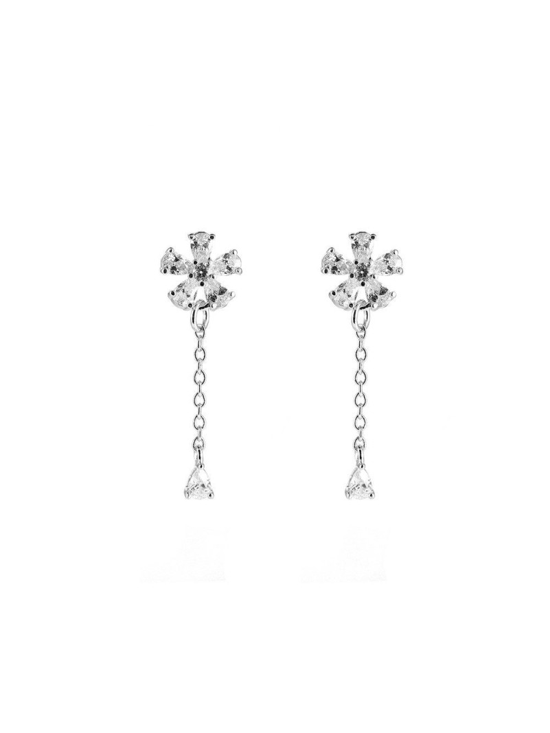 Boucles d'oreilles CRISTAL FLOWER