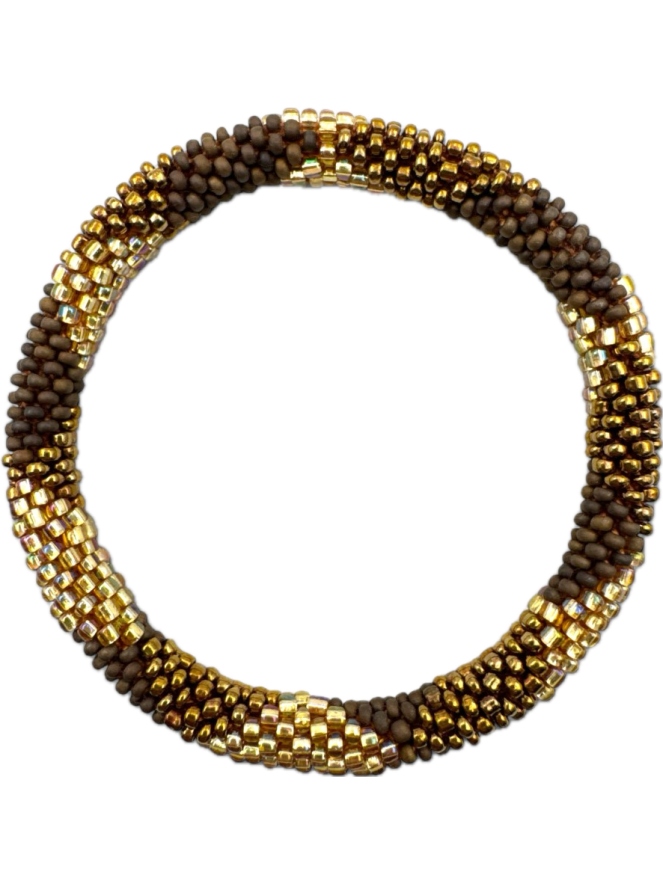 Bracelet NÉPALAIS CHOCO GOLD B30