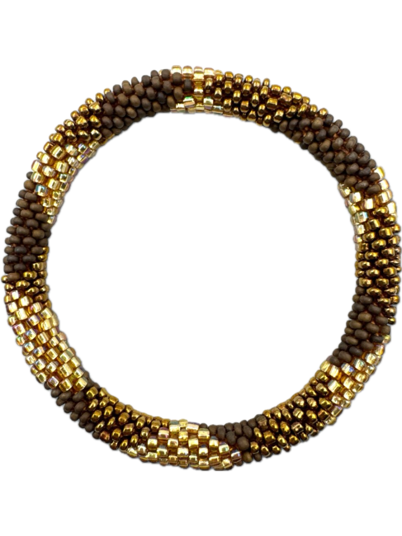 Bracelet NÉPALAIS CHOCO GOLD B30