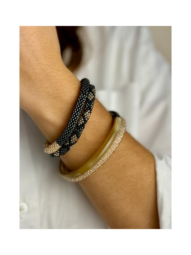 Bracelet NÉPALAIS BEIGE R24