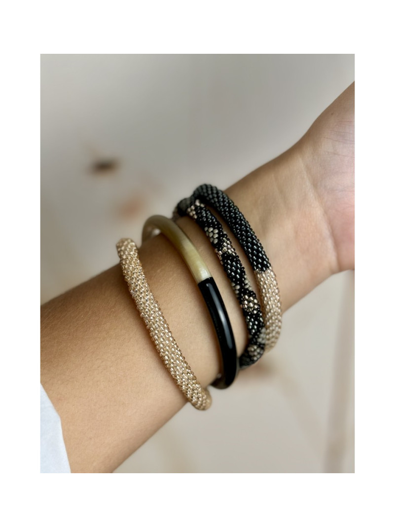 Bracelet NÉPALAIS BEIGE R24