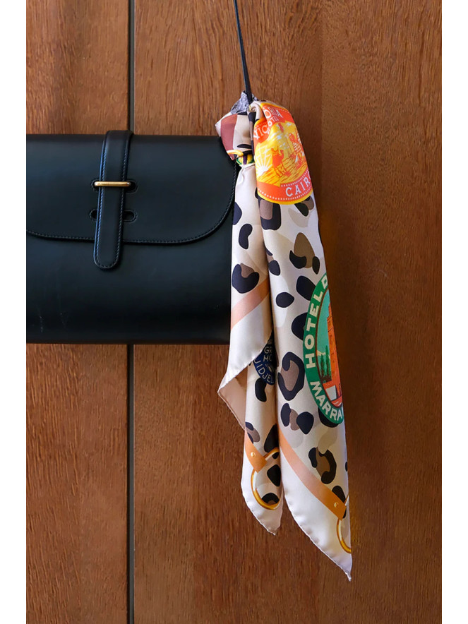 Foulard carré soie ANTAN FROM AFRICA 70