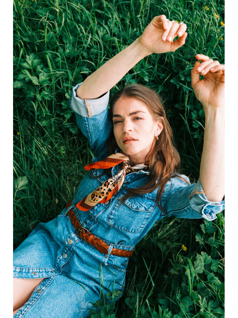 Foulard carré soie ANTAN THE SAFARI GIRL GEAR 70