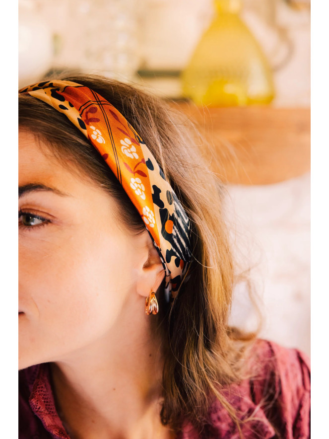 Foulard carré soie ANTAN THE SAFARI GIRL GEAR 70