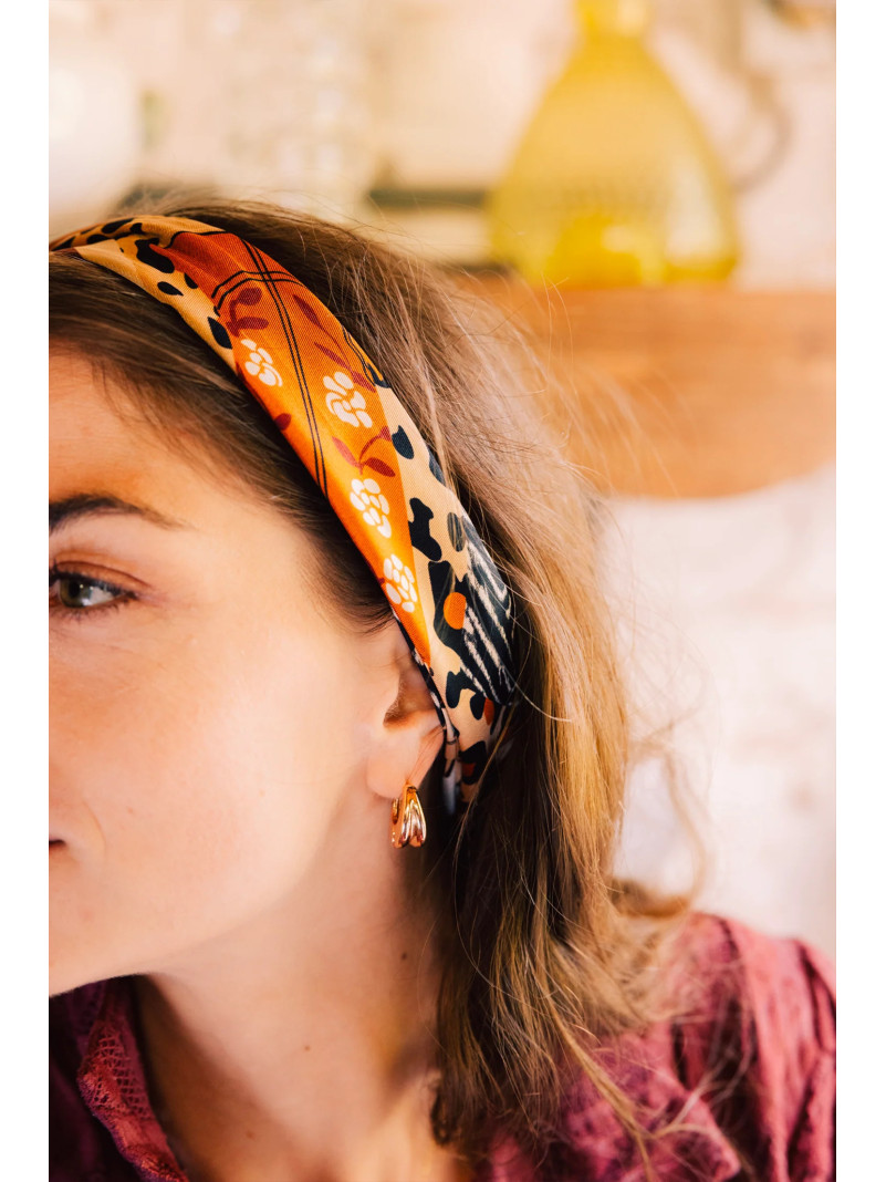 Foulard carré soie ANTAN THE SAFARI GIRL GEAR 70