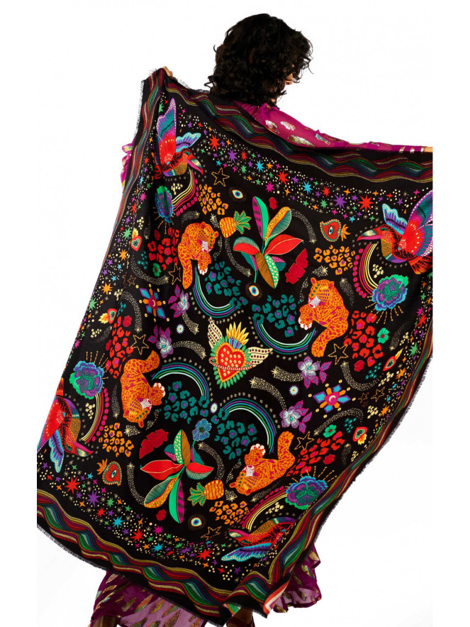 Foulard Wild CRAZY WORLD BIG