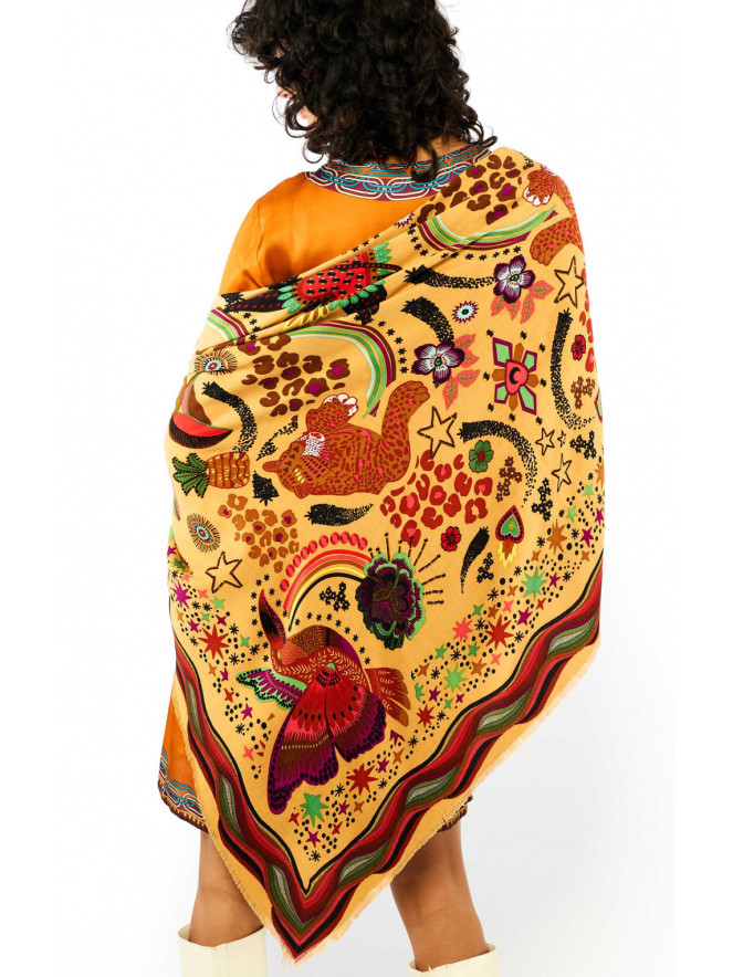 Foulard Wild CRAZY WORLD BIG