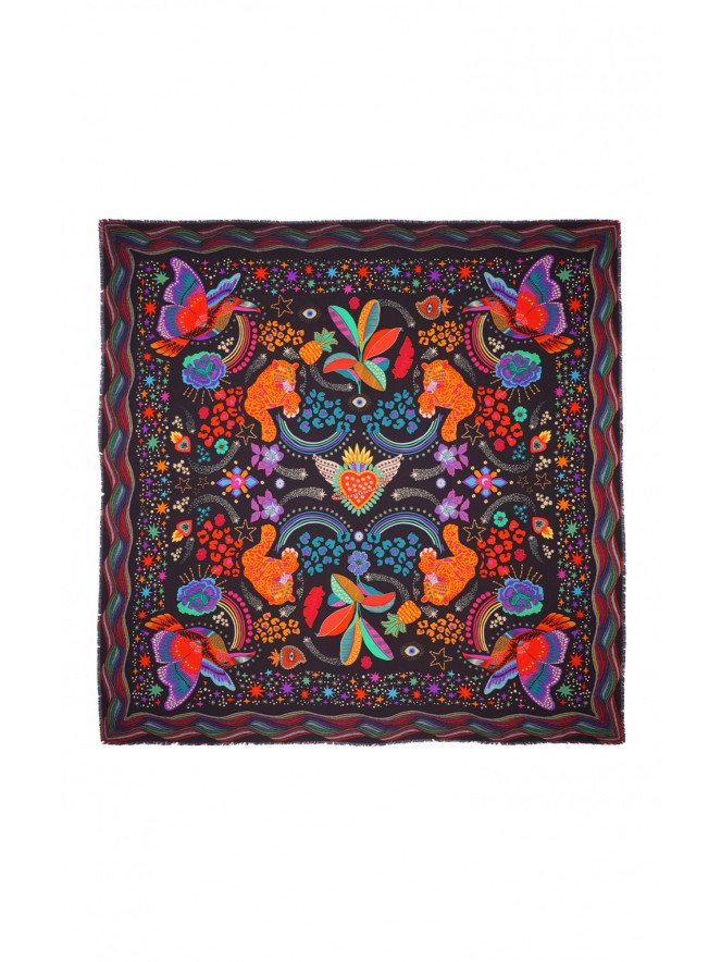 Foulard Wild CRAZY WORLD BIG