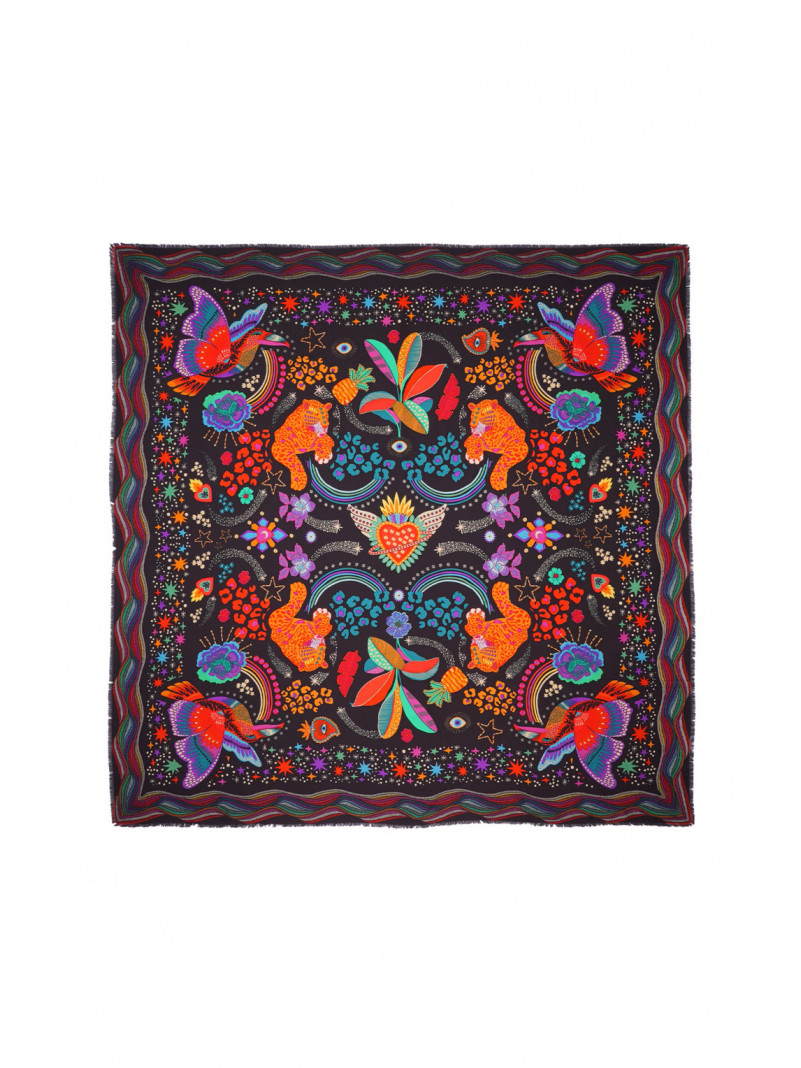 Foulard Wild CRAZY WORLD BIG