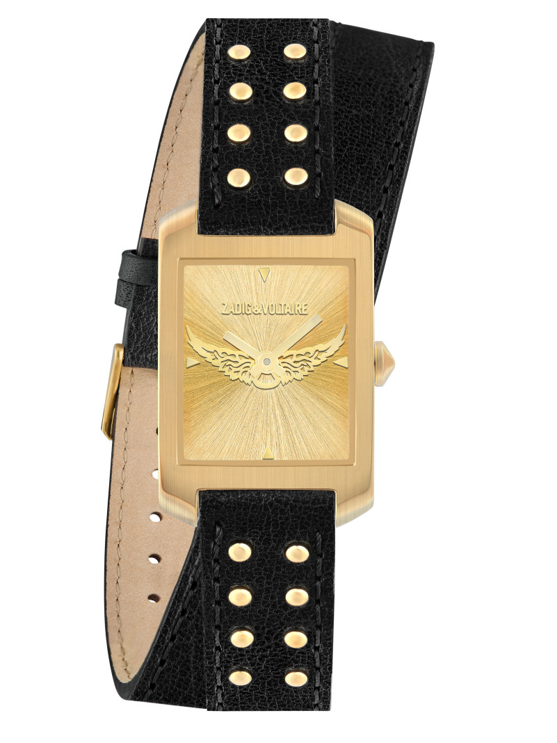 Montre Zadig et Voltaire WINGS GOLD CUIR ZVW1214