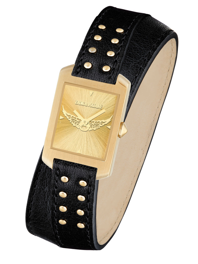Montre Zadig et Voltaire WINGS GOLD CUIR ZVW1214