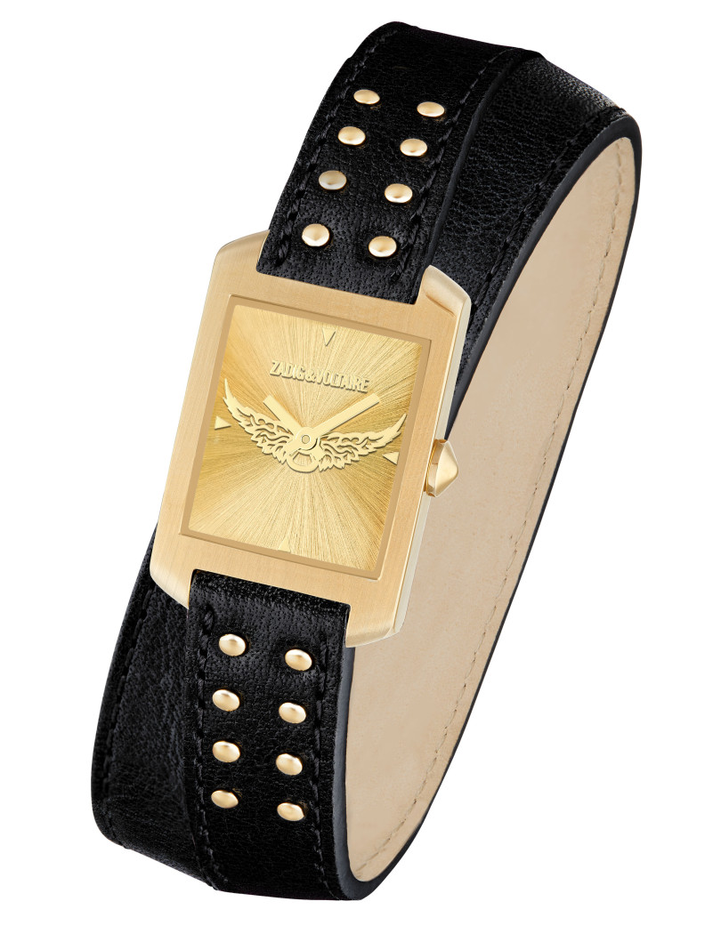 Montre Zadig et Voltaire WINGS GOLD CUIR ZVW1214