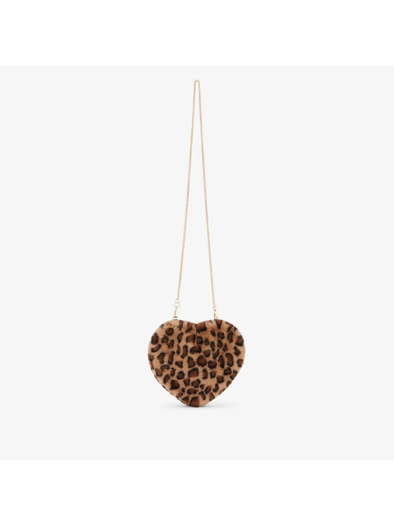 Sac Lollipops RAKITA COEUR LÉOPARD