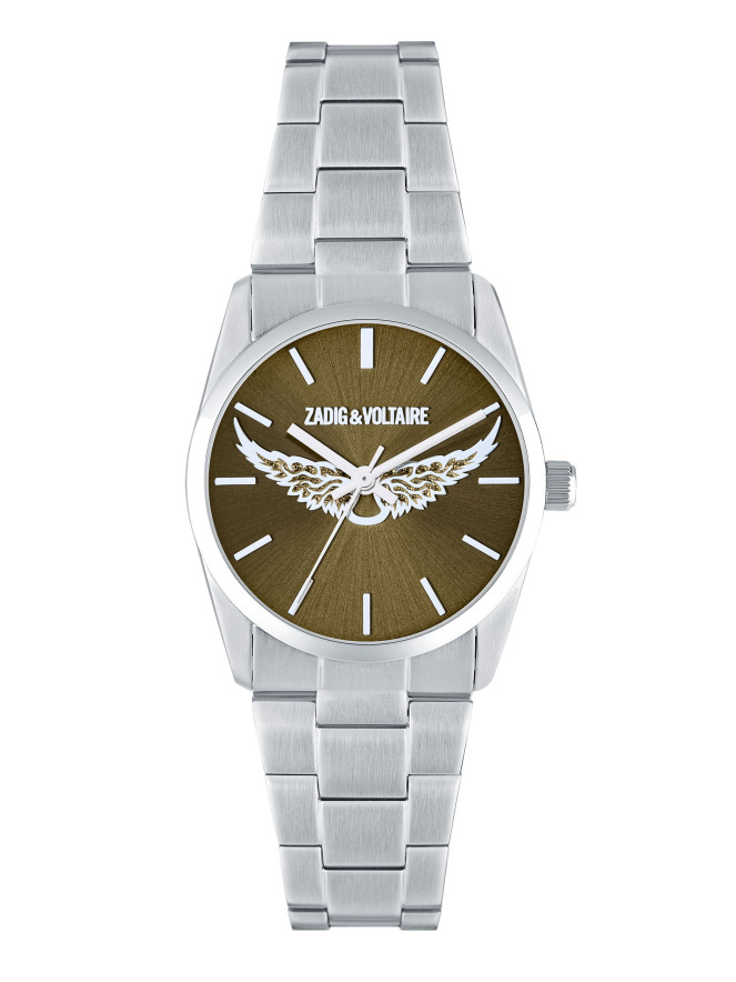 Montre Zadig et voltaire FUSION 33 KAKI WINGS ZVW1203