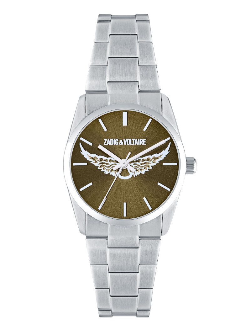 Montre Zadig et voltaire FUSION 33 KAKI WINGS ZVW1203